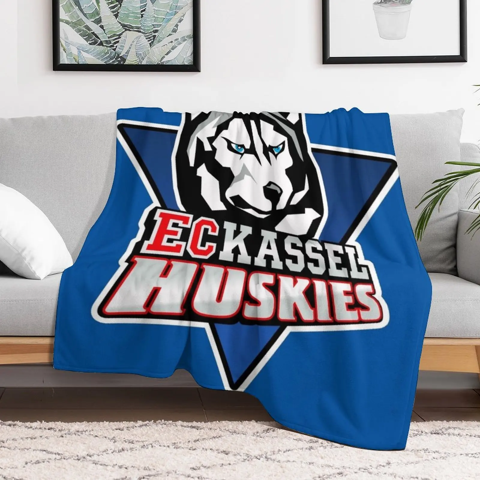 

Kassel Huskies Throw Blanket Luxury Brand Hair Blankets For Baby halloween Blankets