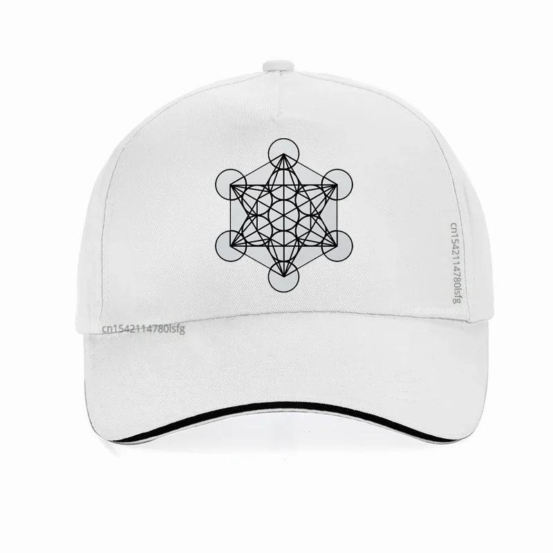 Angel Seal Archangel Metatron Baseball Cap Women Men Sacred Geometry Amulet Religious Spiritual hat gorras