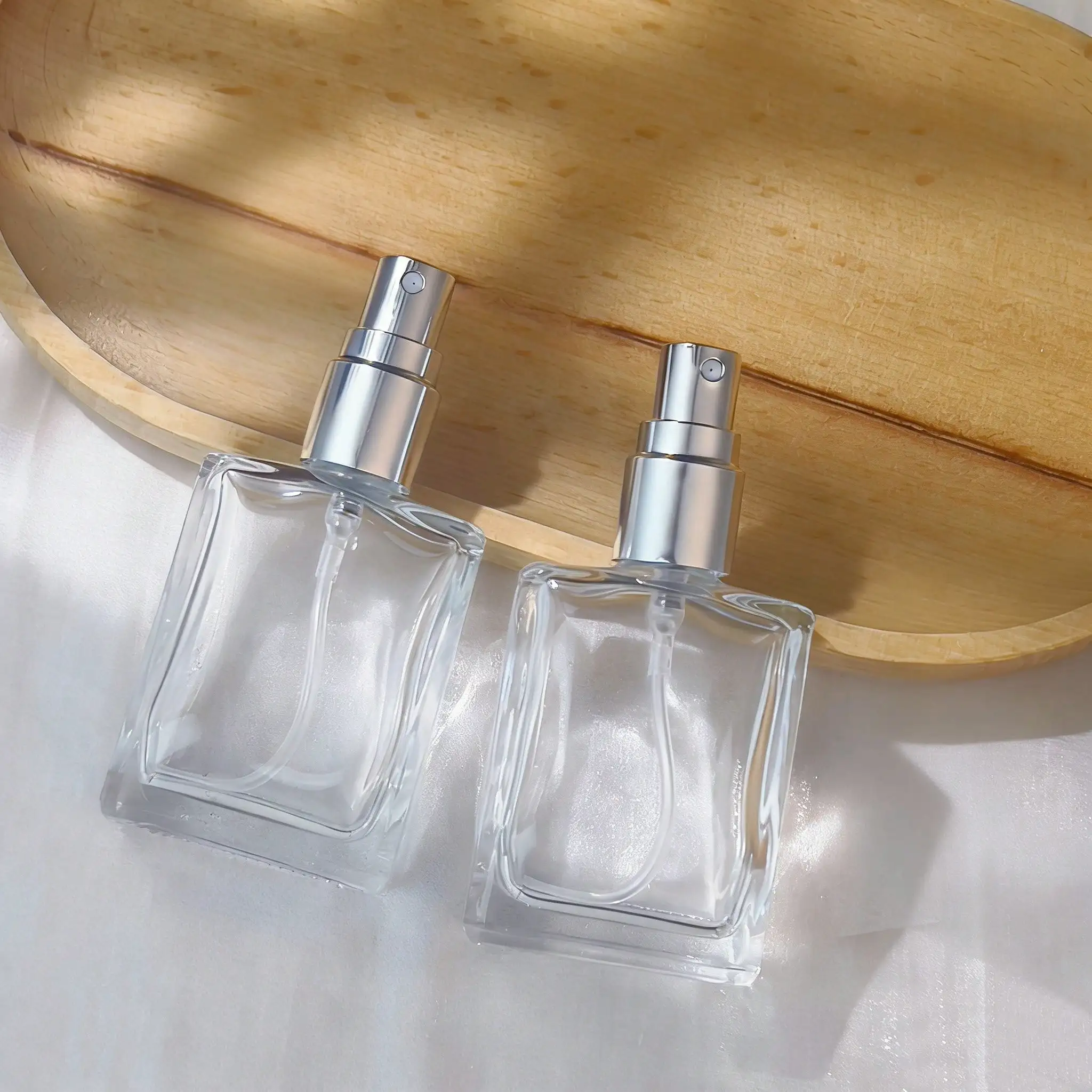 15ml Flat Square Refillable Pe - Water Bottle Blank 评论和价格