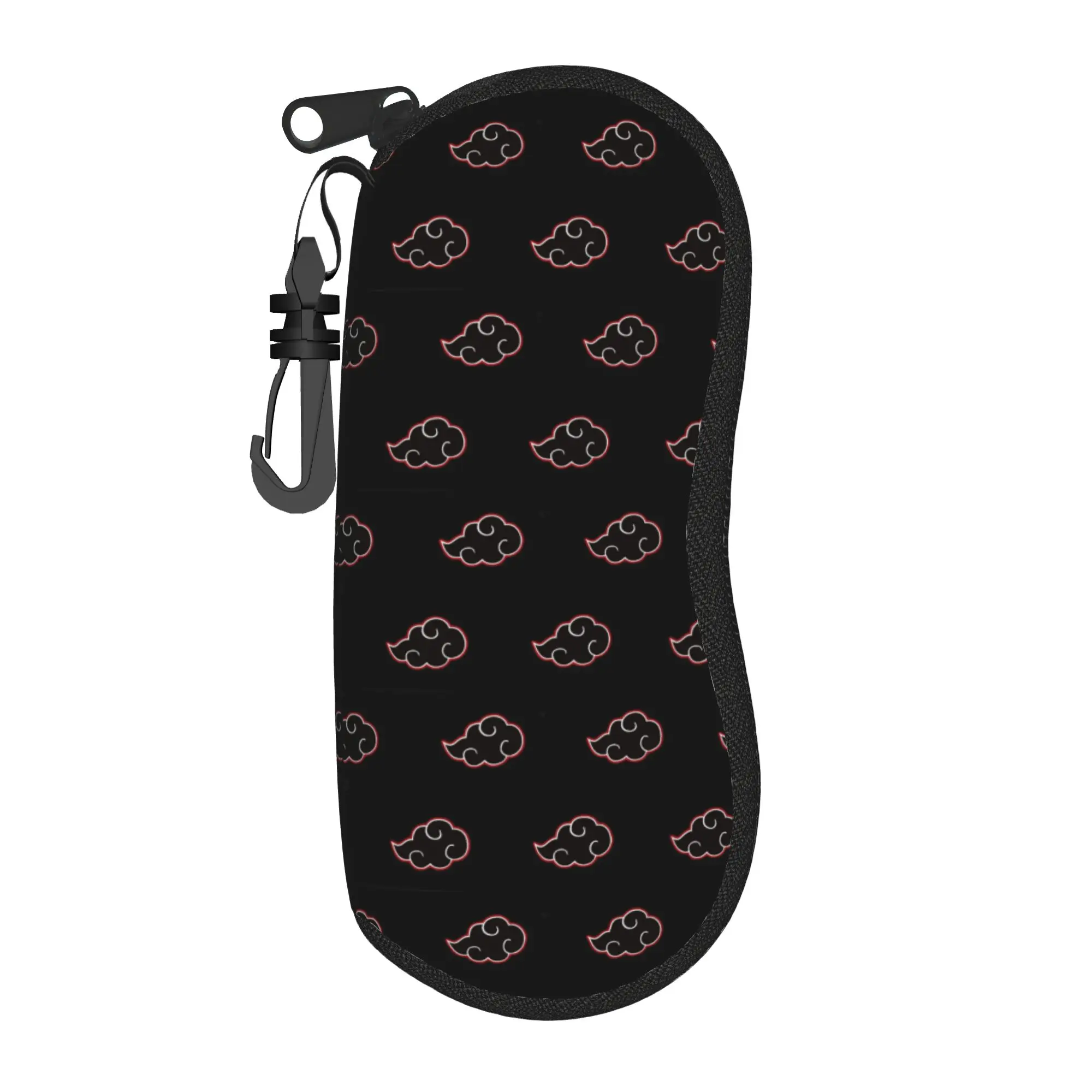 Akatsuki Pein Japan Anime Glasses Case Unisex Printing Zipper Neji Eyewear Box Office Eyewear Container
