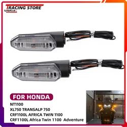 LED Turn Signal Lights Flashing Blinker Lamp Indicator For Honda NT1100 XL750 Transalp 750 CRF1100L Africa Twin 1100 Adventure