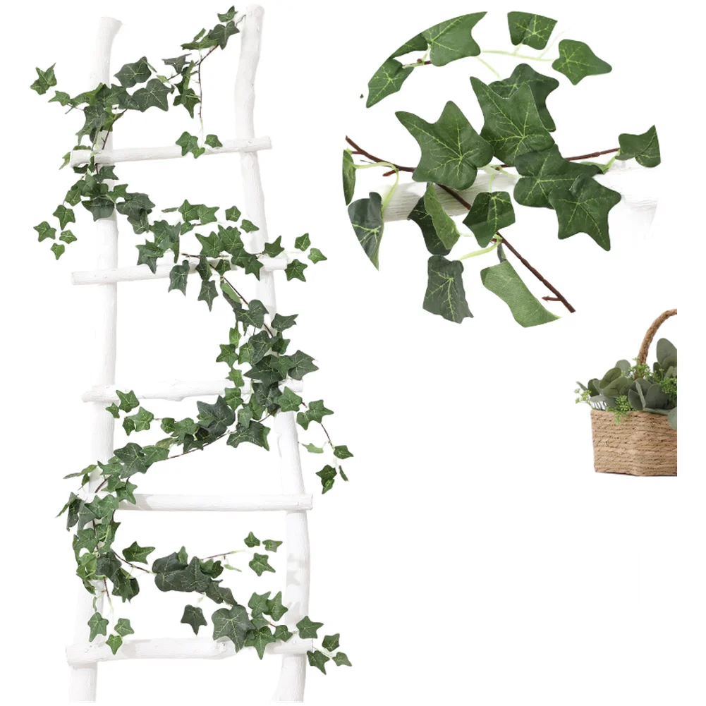 Artificial Ivy Vine Garland 1.8M Green Foliage for Wedding Home Wall Decor Plastic Hanging Greenery Decoration