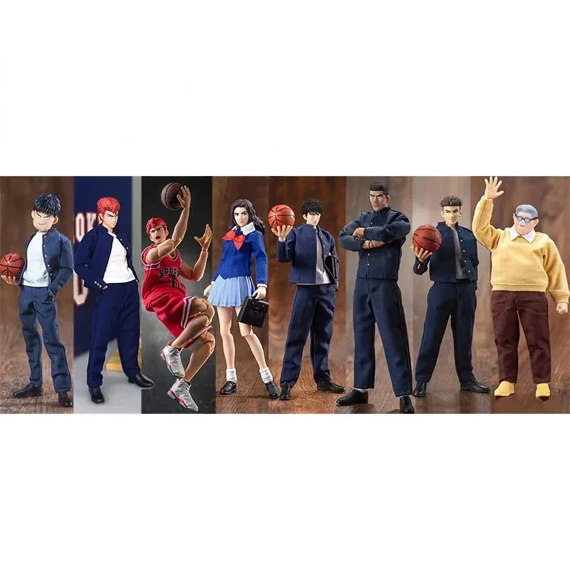 In stock GT Model Dasin Hanamichi Sakuragi Kaede Rukawa Mitsui Hisashi Akagi Takenori Ryota Miyagi 1/12 PVC GT Action Figure