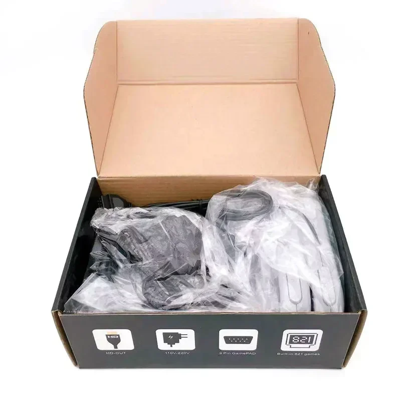 ในตัว 821 เกม HD SUPER MINI SNES คอนโซลเกม 8 บิตรองรับ HDMI TV วิดีโอ Retro ครอบครัวคลาสสิก Dual Gamepad ตัวควบคุม