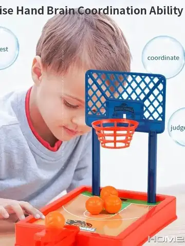 Mini basketball machine desktop portable travel or office game set, suitable for indoor or outdoor use
