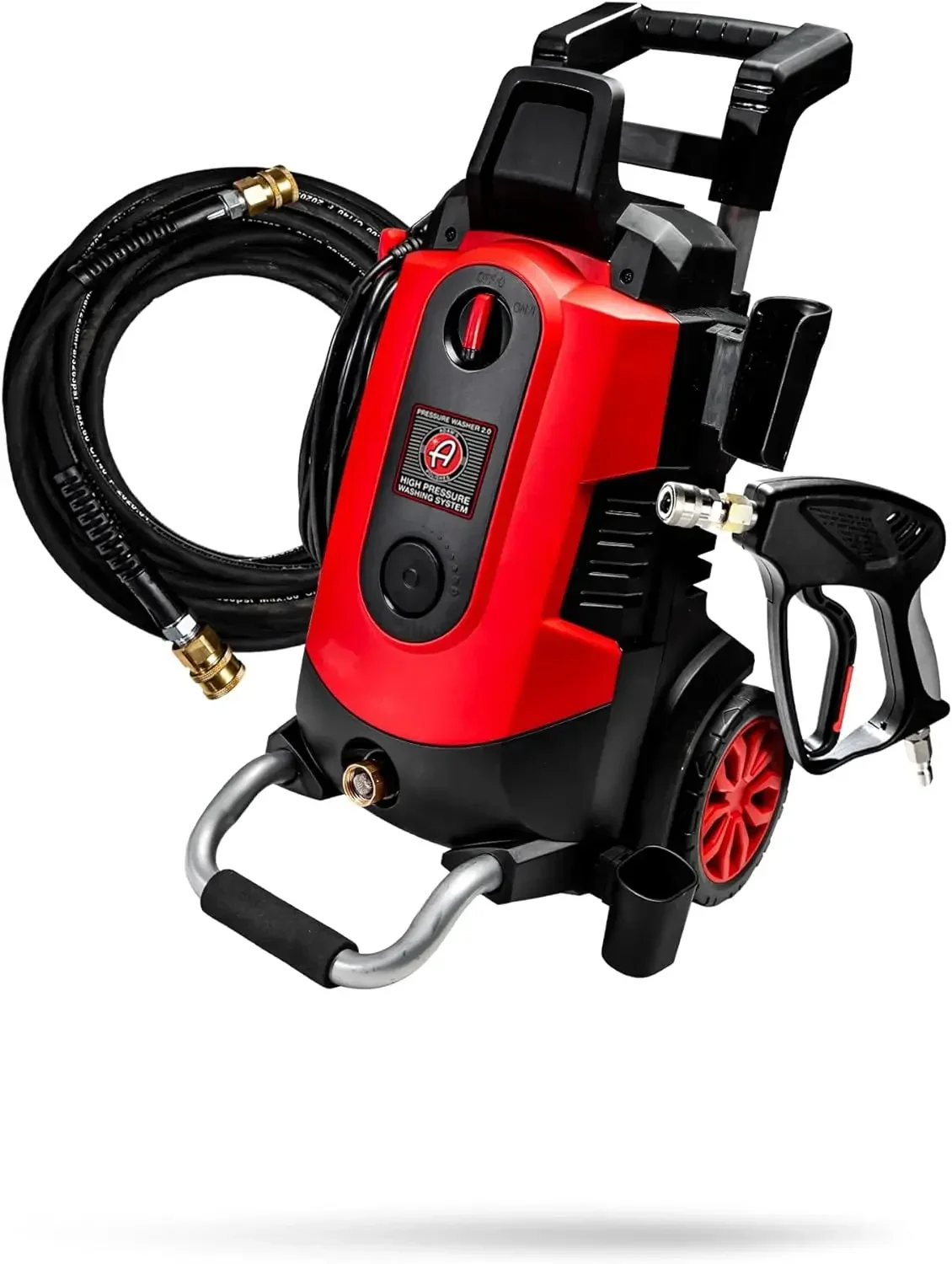 

Electric Pressure Washer 2.0, Powerful 1.4 GPM 2000 PSI Car Pressure Washer Sprayer,Patio Boat RV Motorcycle Car Garage Deck