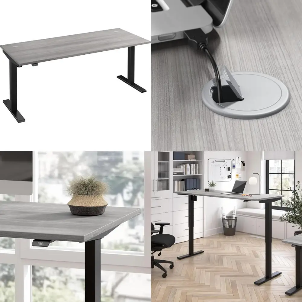 

72-inch Electric Adjustable Height Desk, Ergonomic Sit-Stand Workstation for Home and Office Use