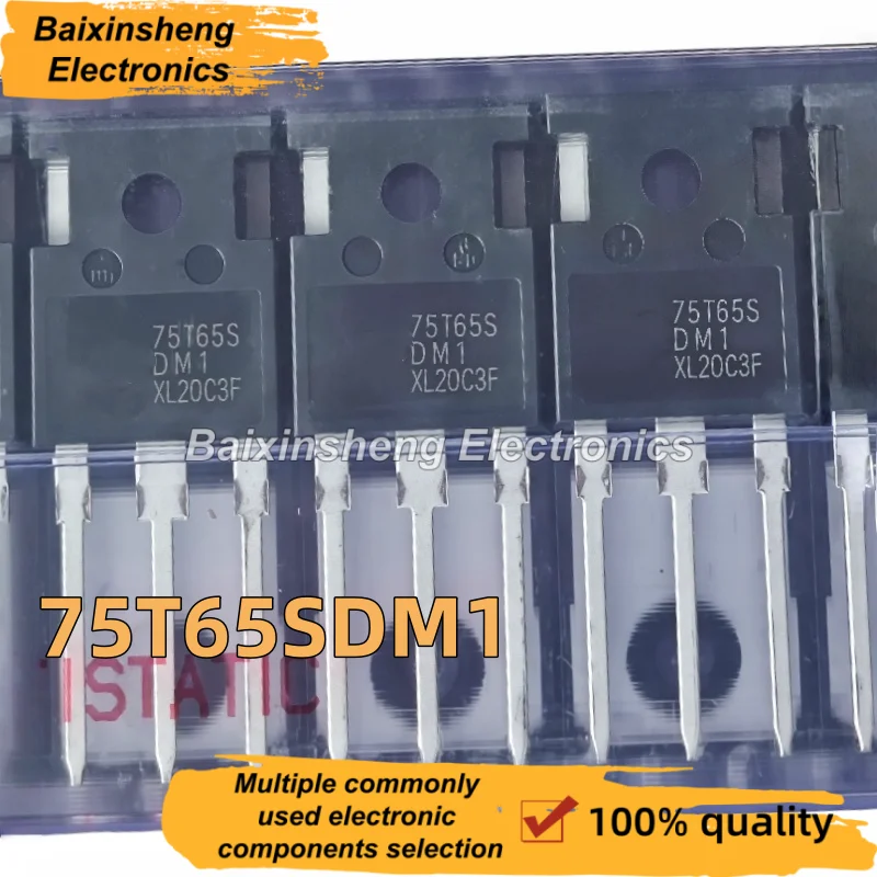 5-10PCS New Quality 75T65SDM1 Inverter High-Frequency IGBT Tube TO-247 75A/650V SGT75T65SDM1P7