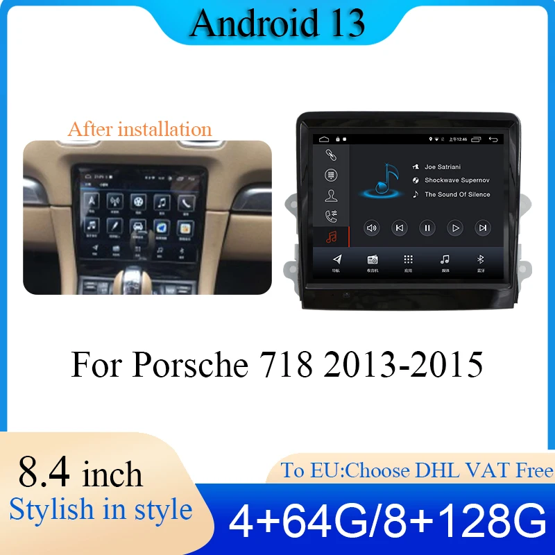 

Factory Price Android 13 For Porsche 718 2015 Carplay Auto Car Multimedia Player Radio Navigation With IPS HD Screen Car play 4G