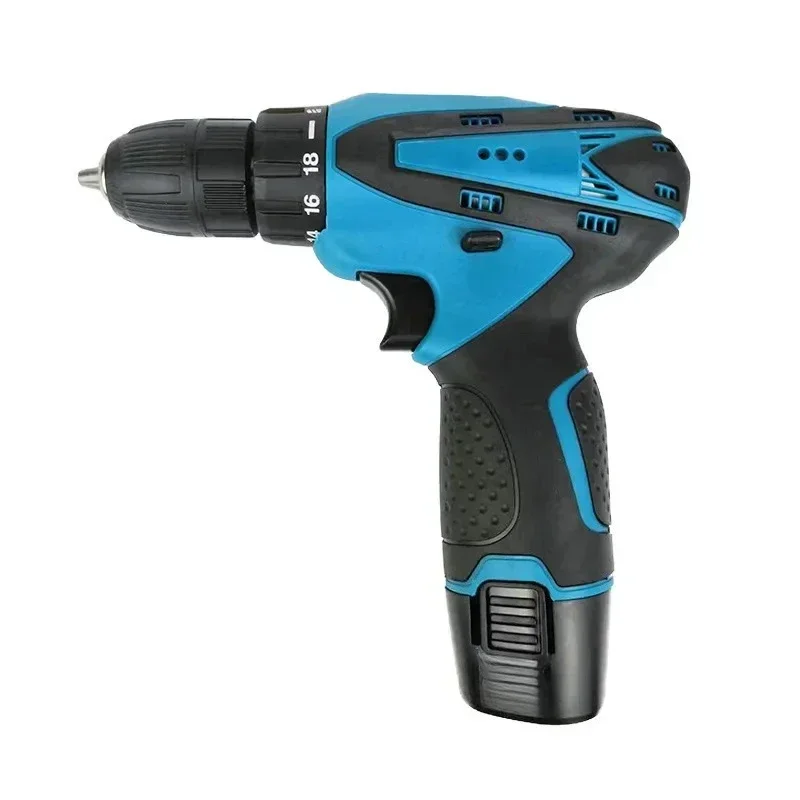 Mini speed regulation hand  drill lithium electric drill electric drill electric screwdriver  wrench brushed