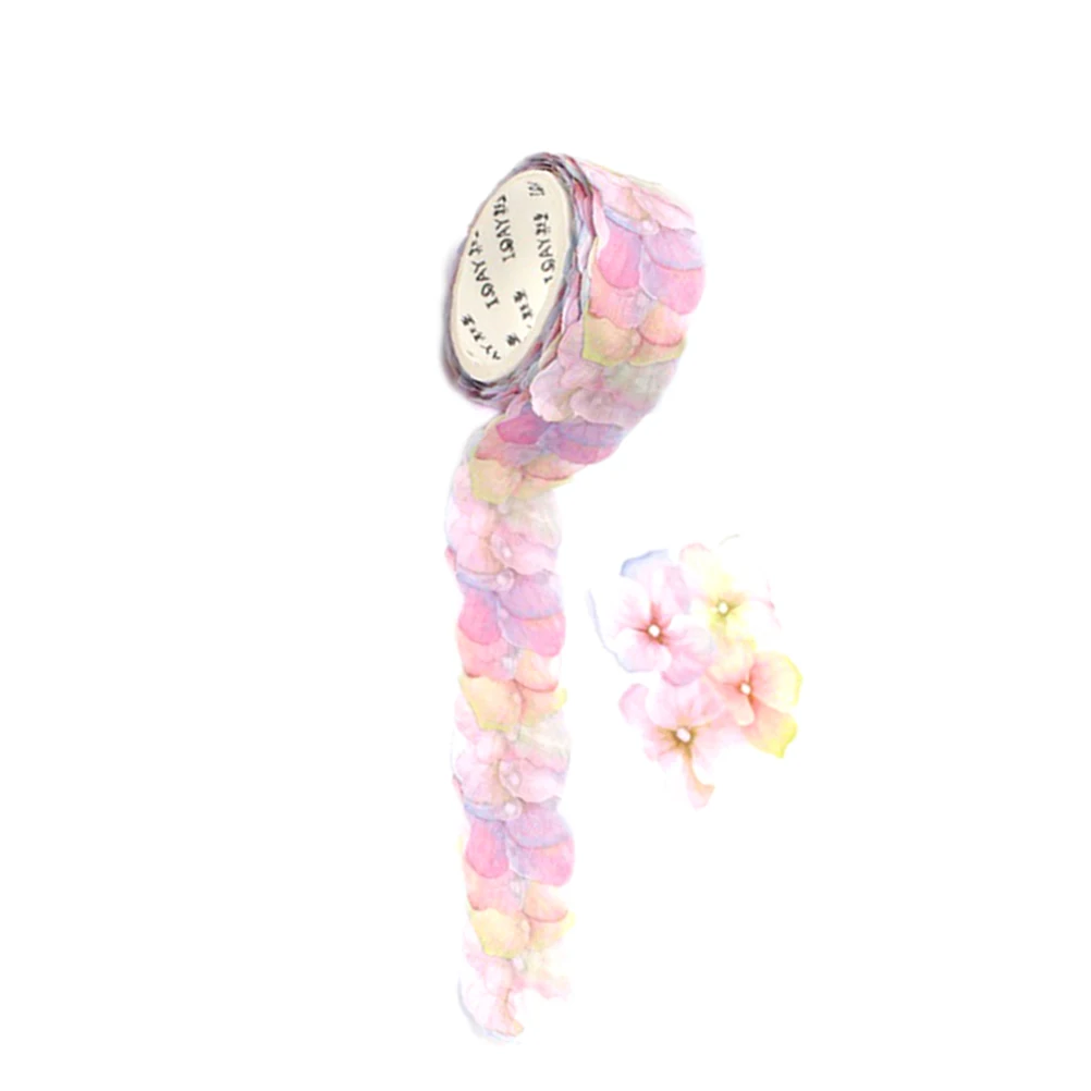 

Scrapbook Petal Stickers Scrapbooking Journaling Aesthetic Decorative Flower Washi