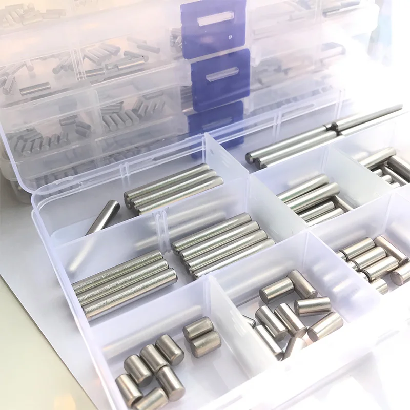 

Cylindrical Pin M1.5 M2 M2.5 M3 M4 M5 M6 M8 Metal Dowel Pins Stainless Steel Locating Dowel Set Solid Cylinder Lock Pin GB119