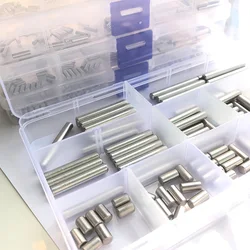 Cylindrical Pin M1.5 M2 M2.5 M3 M4 M5 M6 M8 Metal Dowel Pins Stainless Steel Locating Dowel Set Solid Cylinder Lock Pin GB119