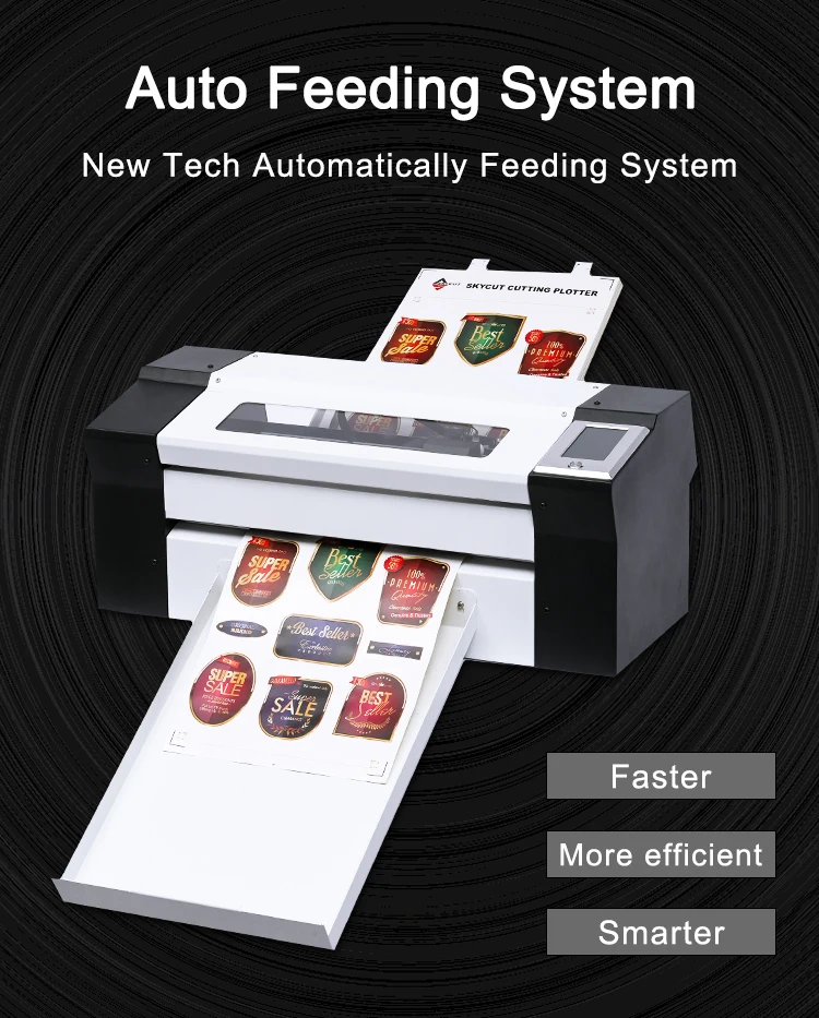 

2023 Skycut Promotional Auto-feeding Label Vinyl Cutter For A3 Sticker