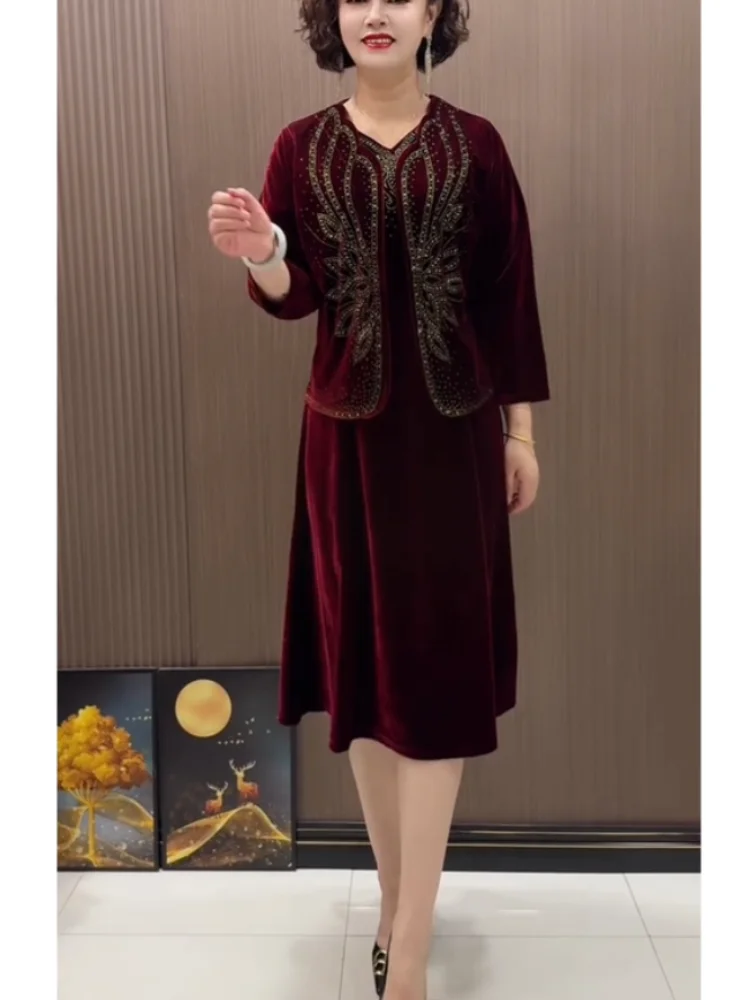 set-da-due-pezzi-per-la-celebrazione-del-matrimonio-gonna-lunga-in-velluto-dr-ele-abito-per-la-celebrazione-della-madre-della-sposa