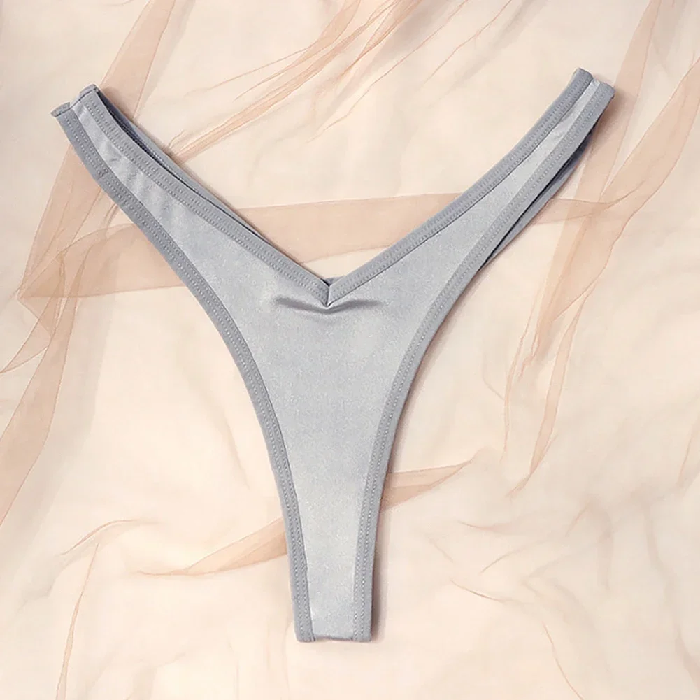 Frauen Sexy V Taille Sexy Sport Thongs G-string Atmungsaktive Höschen Niedrige Taille Unterwäsche Knicker T Hosen Elastische Bikini Unterhose – Detail 9