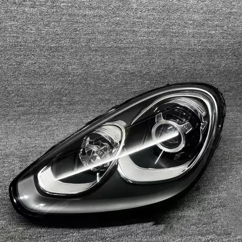 Para faros LED Cayenne para Porsche Cayenne faros de xenón 2015-2018 conjunto de sistema de iluminación automotriz