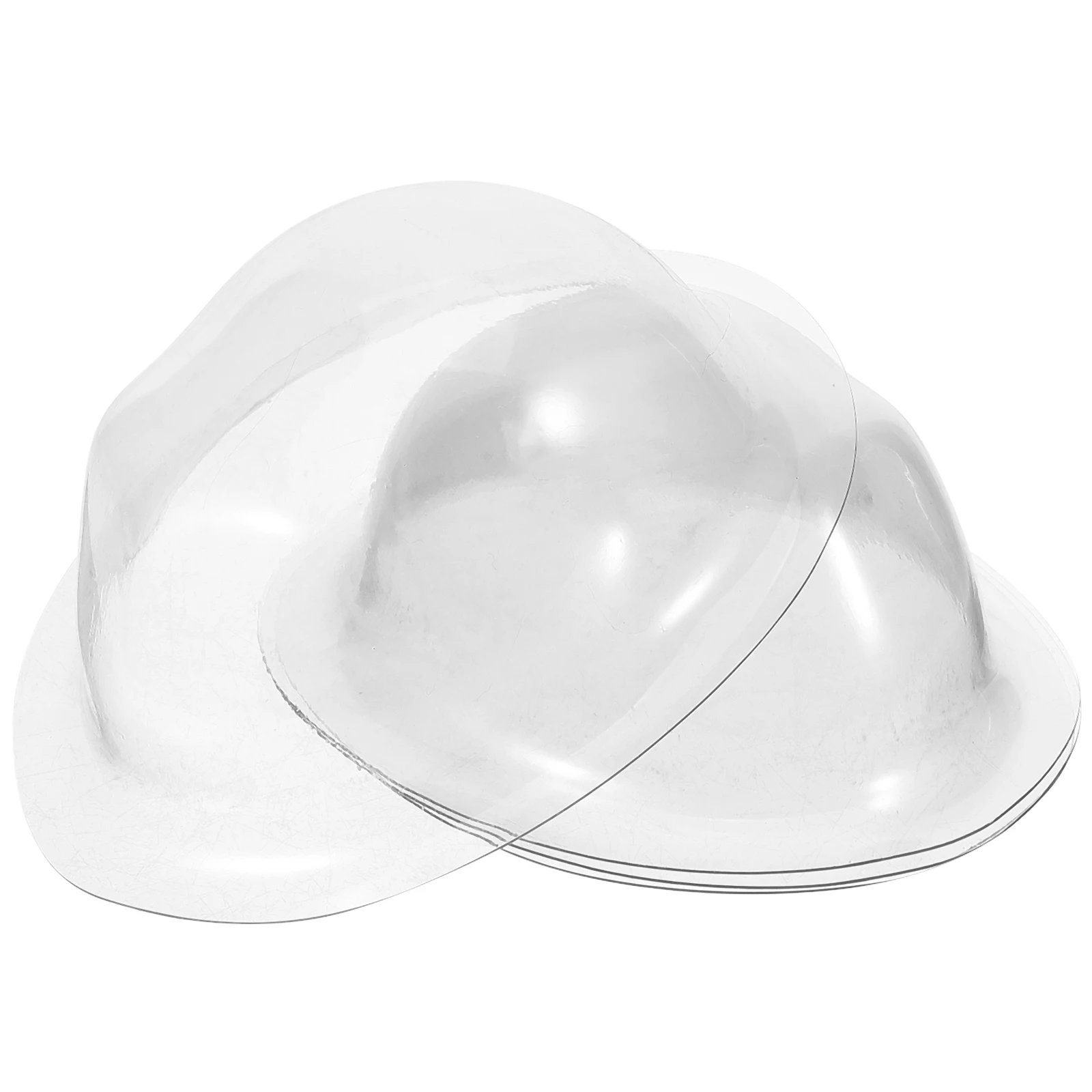 

4 шт., прозрачная пластиковая защита от царапин для Bjd, яйцеобразная мини-чехол, аксессуары, прозрачная маска для лица