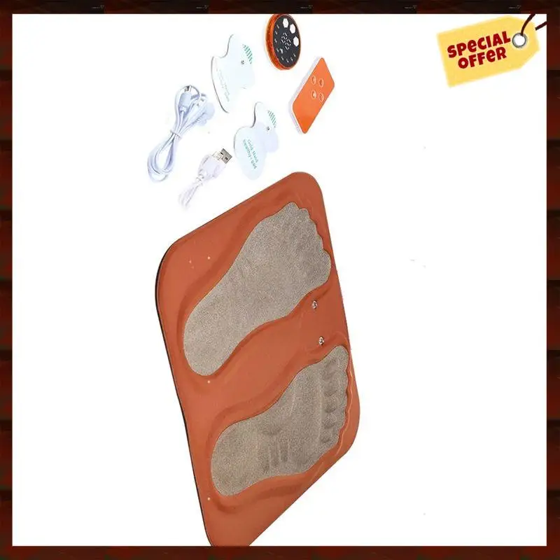 Entrega em 24 horas, 8 modos, 29 níveis ajustáveis, emagrecimento, tapete de massagem nos pés, microcorrente EMS multifuncional