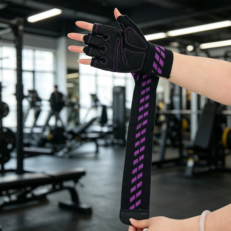 Breathable Weight Lifting Glov - огляд і ціна Weightlifting Gloves