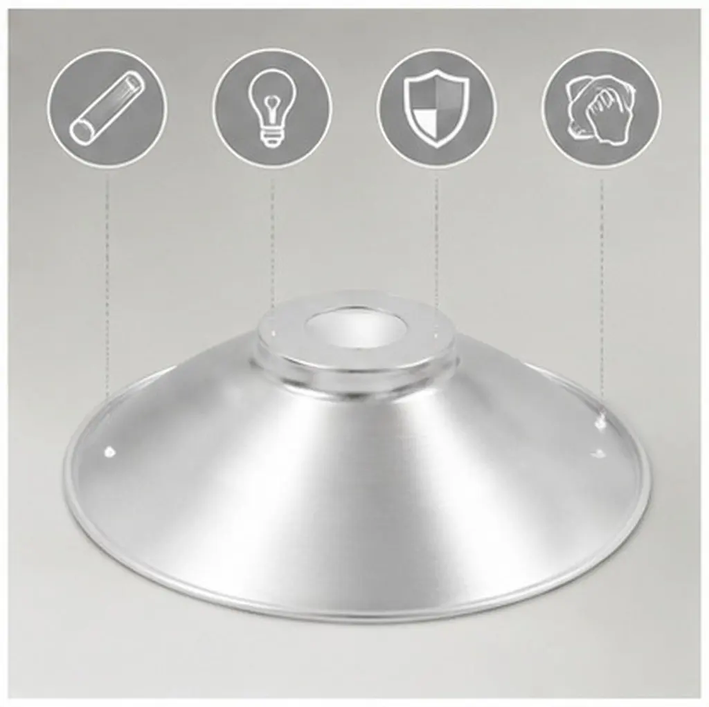 Metal Universal Industrial Replacement Metal Pendant Lamp Shade For Factory Lighting Design Light Lampshade Round