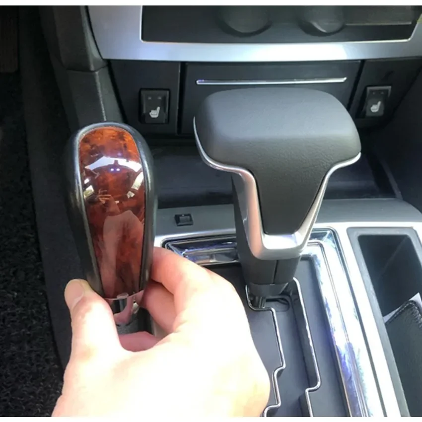 

Shift knob Automatic Gearbox Handles Gear Shift Knob Lever Stick Head for Chrysler 300C Genuine Leather Handball