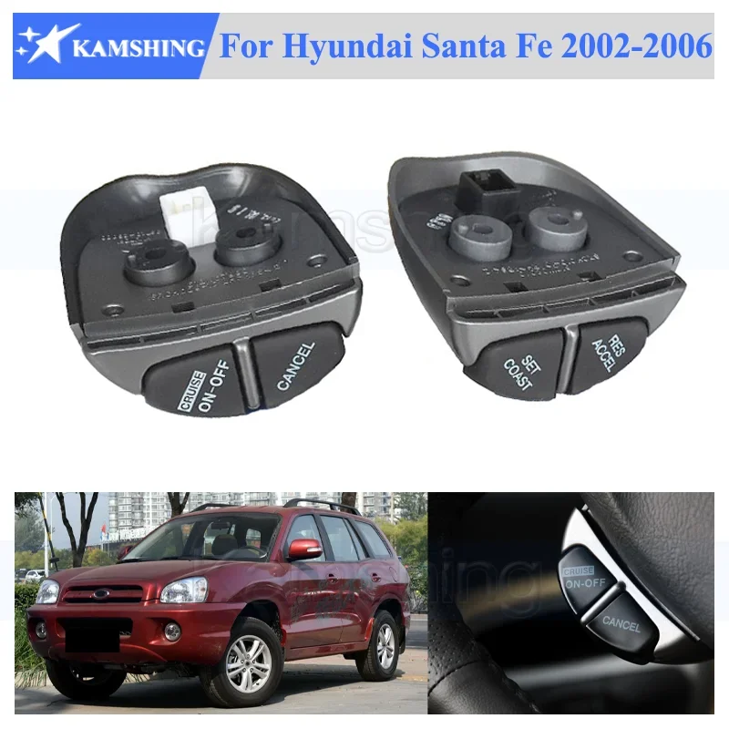 Kamshing Original Genuine For Hyundai Santa Fe 2002-2006 Steering Wheel cruise control switch