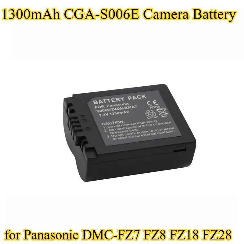 1300Mah CGA-S006E C…