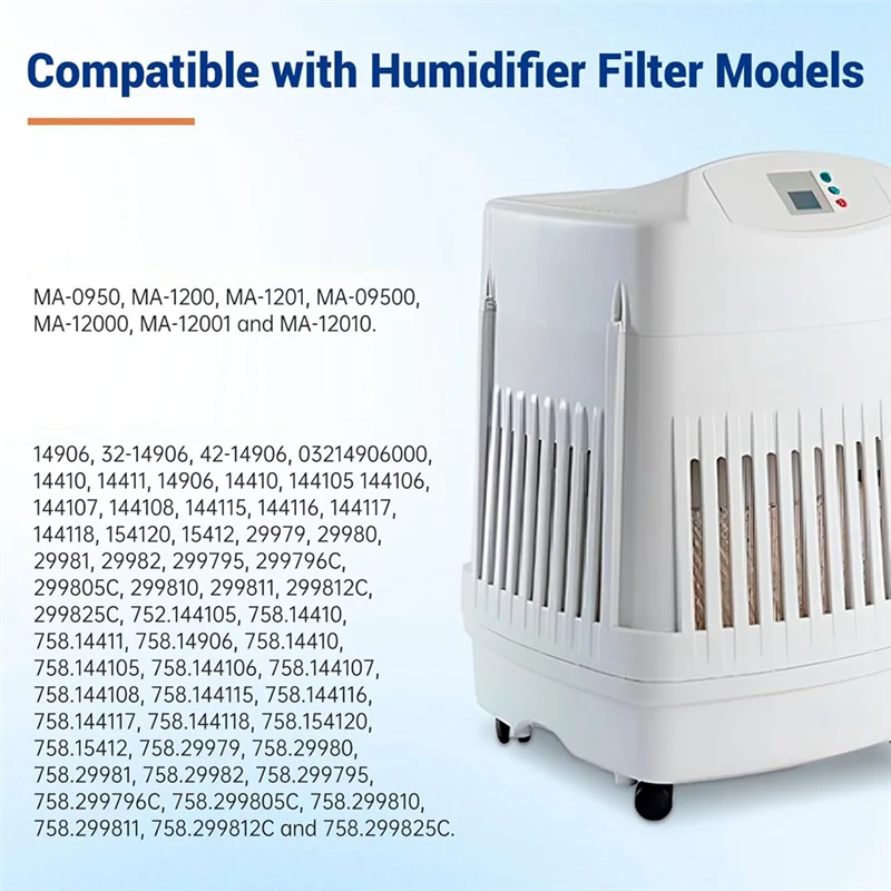 

Влагоотводящий фильтр увлажнителя BOFO для фильтров Air-Care, Emerson, Essick, Moistair MA0950 MA1200 MA1201, Ken More 14906, 14410