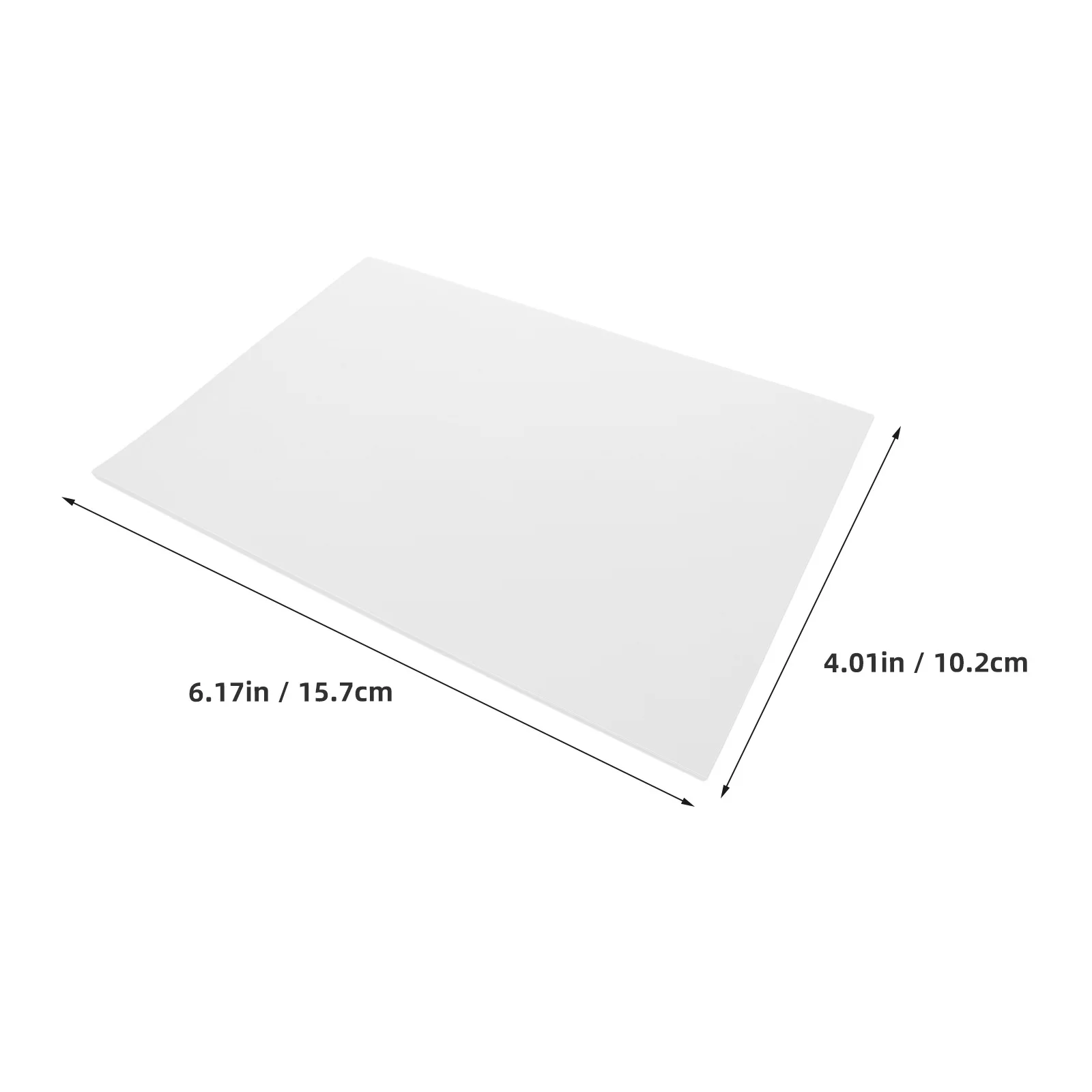 100 pezzi di protezione per raccoglitori in plastica trasparente opaca per notebook trasparente, leggera e flessibile per la copertura dell'organizzatore dell'ufficio scolastico allentata