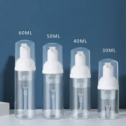 2PC Foam Bottle Soap Detergent Dispensing Bottle Facial Milk Pump Bottle Repeatable Filling Liquid Portable for Travel