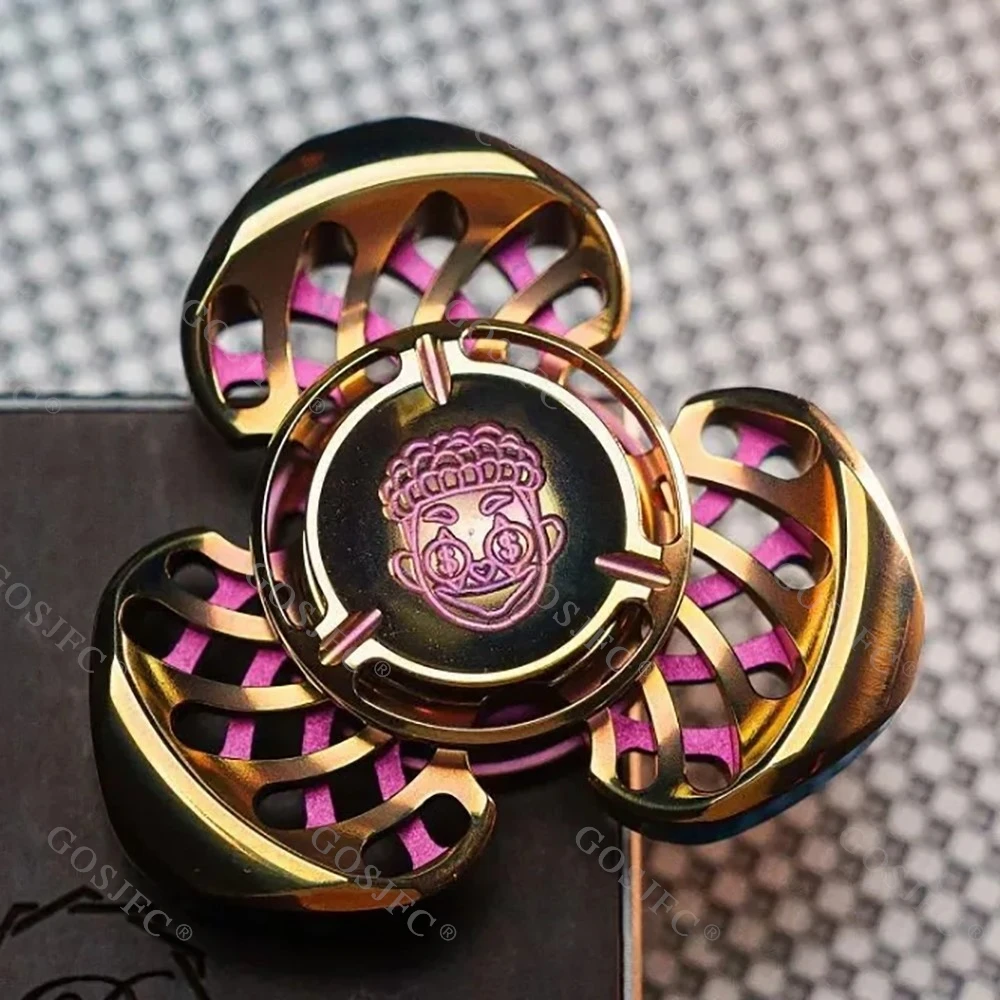 ZacLab EDC Mini Fidget Spinner Beijing Limited TitaniumGyro jouet anti-Stress Fidget jouets pour adultes