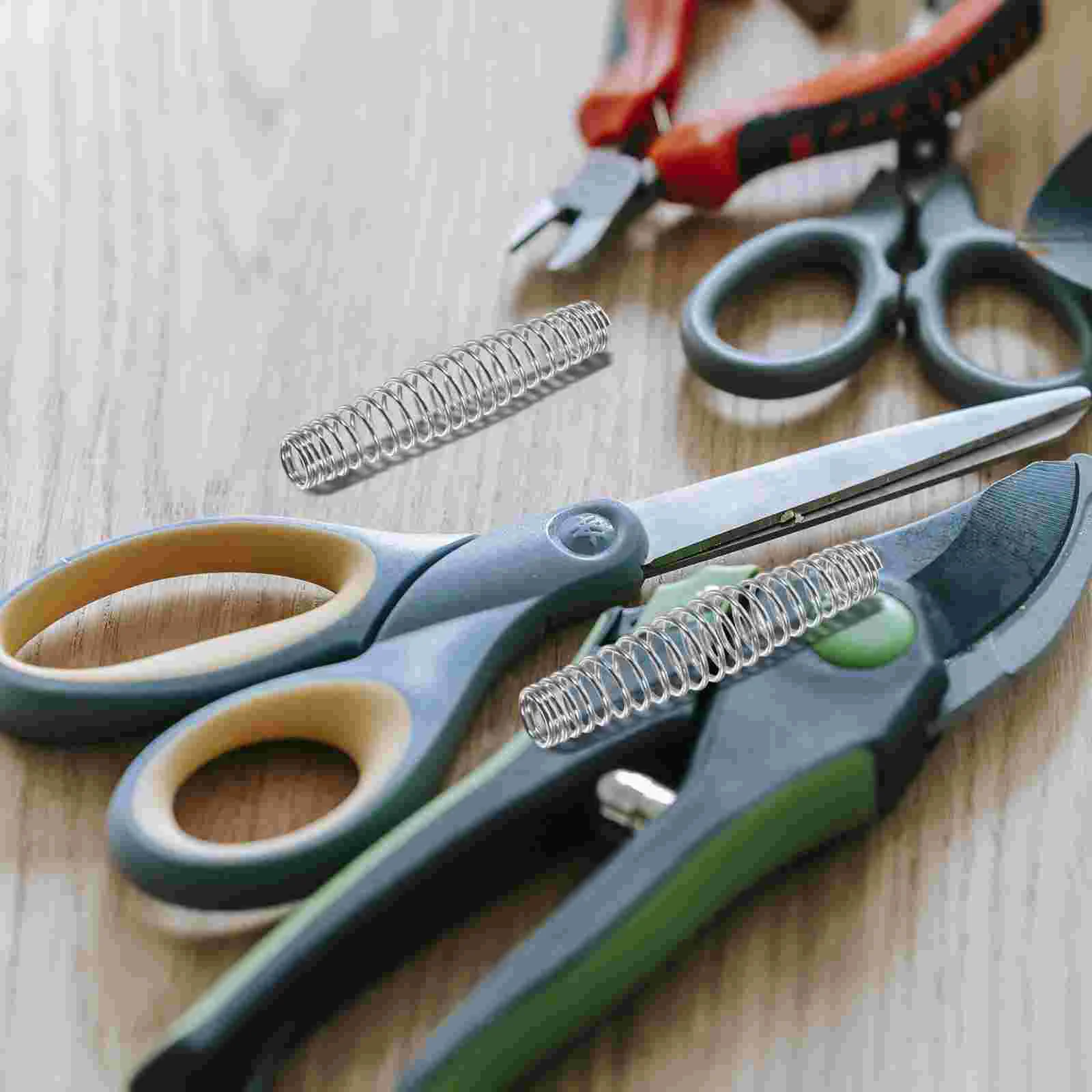 12 Pcs Garden Shears Spring Pruner Stainless Steel Pruning Pruners Part Gardening Hand Springs Fine Workmanship