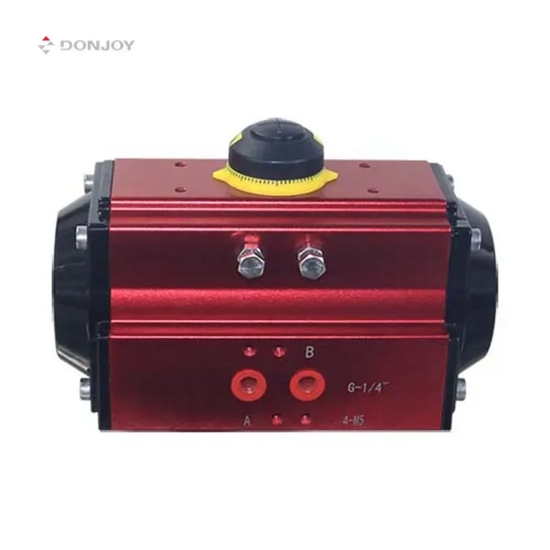 Horizontal Pneumatic Actuator Single Action With Anti-Explosion Signal Box