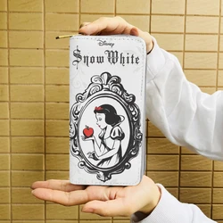 Disney Princess Snow White 5982 Anime Wallet Cartoon Wallets Zipper Coin Bag Casual Purses Card Unisex Gift