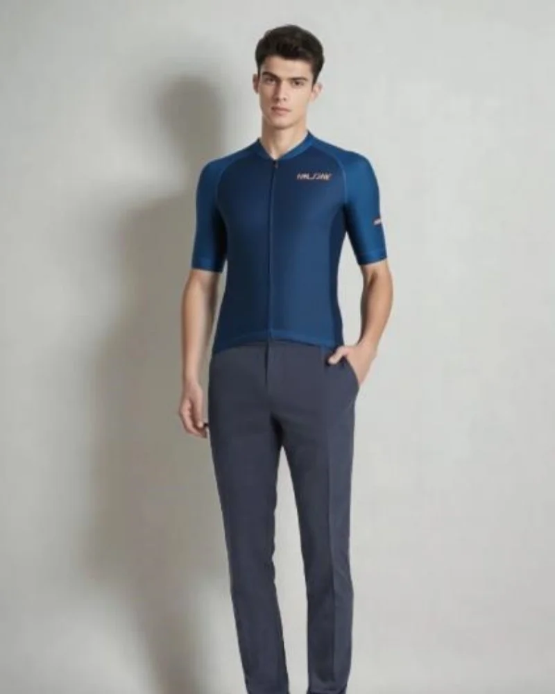 

2026 Men's Cycling Jersey Short Sleeve Racing Top Summer Bike Wear Comfortable Breathable Cyclist Shirt Maillot Raudax