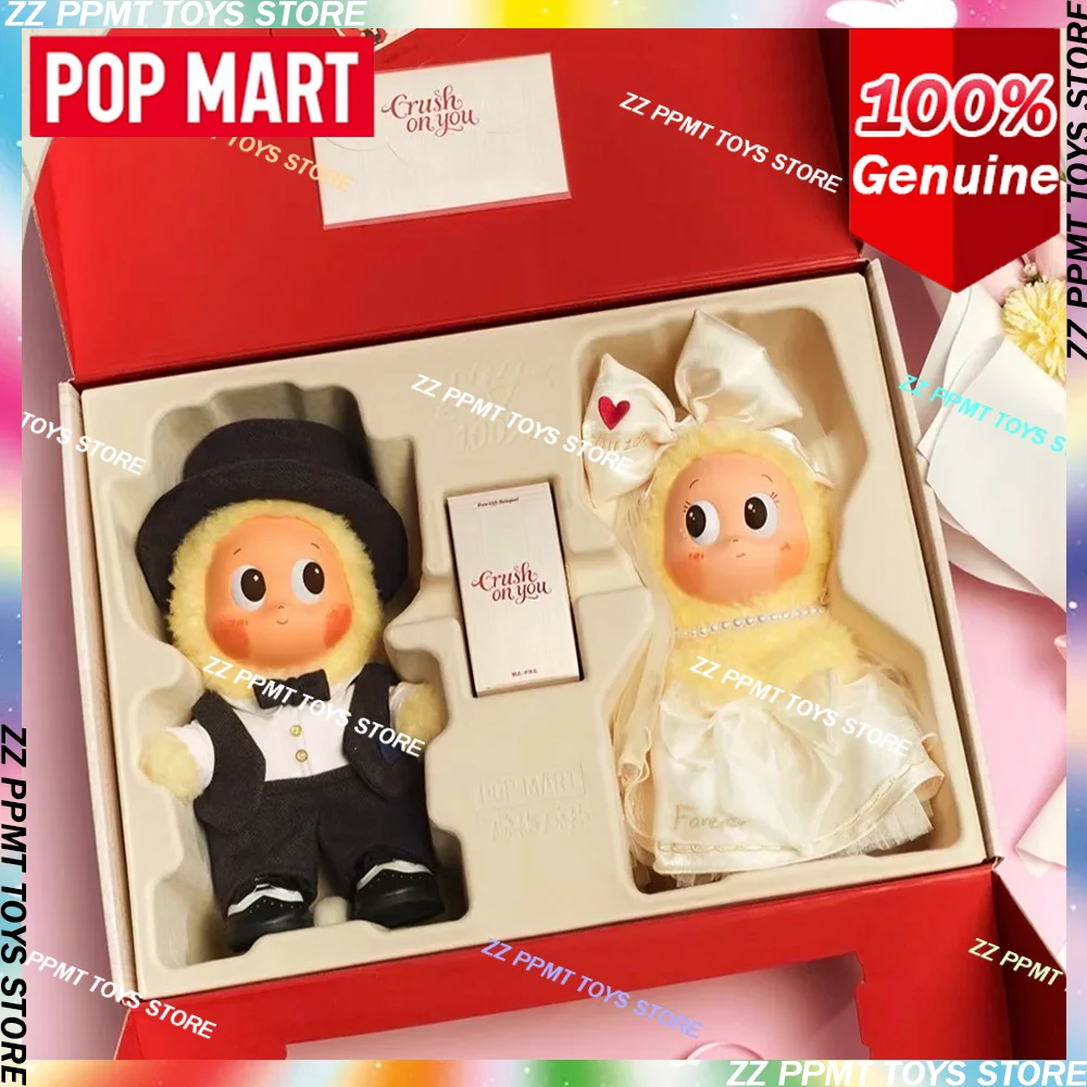 

Коллекционная фигурка POPMART Twinkle Twinkle Crush On You Series, оригинальная, в слепой упаковке, виниловая, плюшевая, набор, свадебная пара, подарочная коробка, игрушки