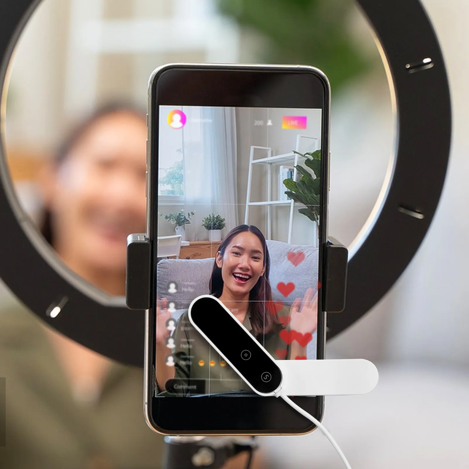 

USB-устройство для автоматического нажатия на экран телефона, пластиковый кликер для прямых трансляций, игр, заданий на скорость, выполнение задач, нажимы на телефон