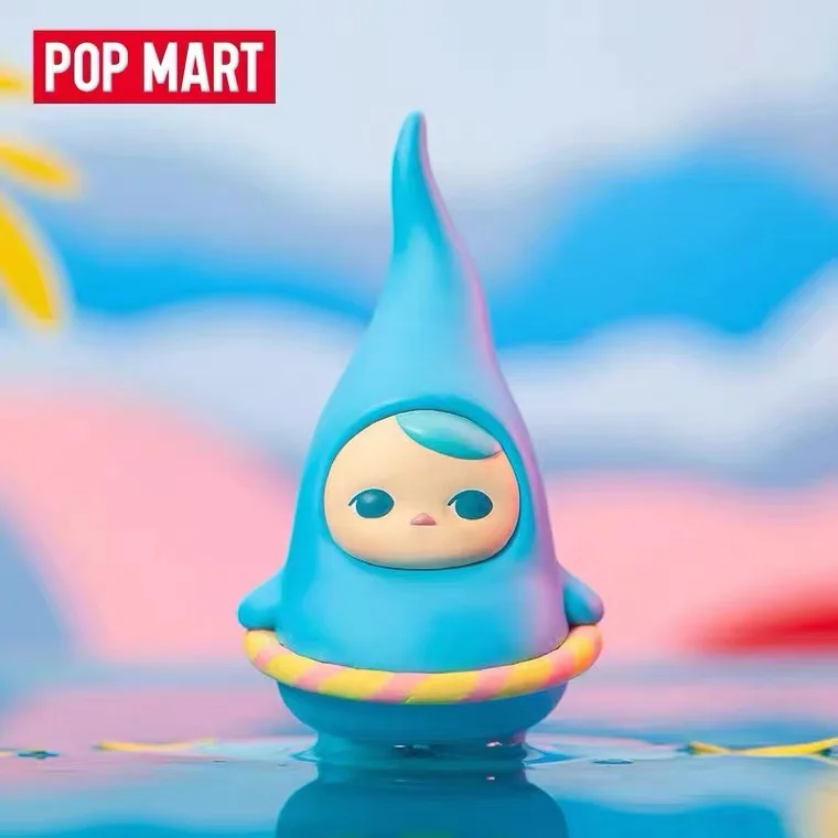 POP MART PUCKY Relaxing Beans Series Blind Random Box Toys Model Confirm Style Mystery Box Cute Anime Figure Surprise Gilrs Gift