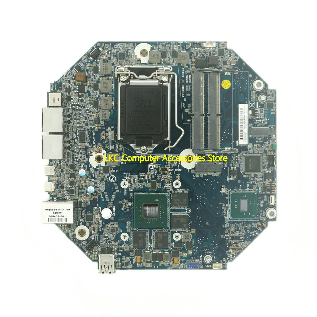 

New For HP Z2 Mini G3 Workstation Motherboard 905482-001 905482-601 863115-004 Mainboard 100% Tested With N17M-Q3-A2 M620 GPU