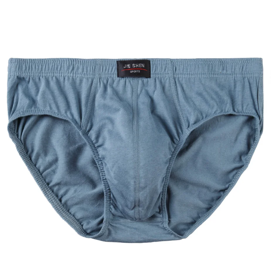 JIESHEN Brand Sexy Men Underwear Briefs Bikini Mid Waist Designed Men\'s Underwear Man Briefs Cotton 1 PCS