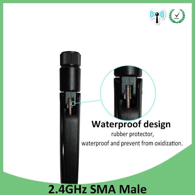 Griwi 2 stücke 2,4G 5,8G antenne 8dbi sma männlichen wlan wifi antene IPX ipex 1 SMA weibliche zopf verlängerung Kabel iot modul antena