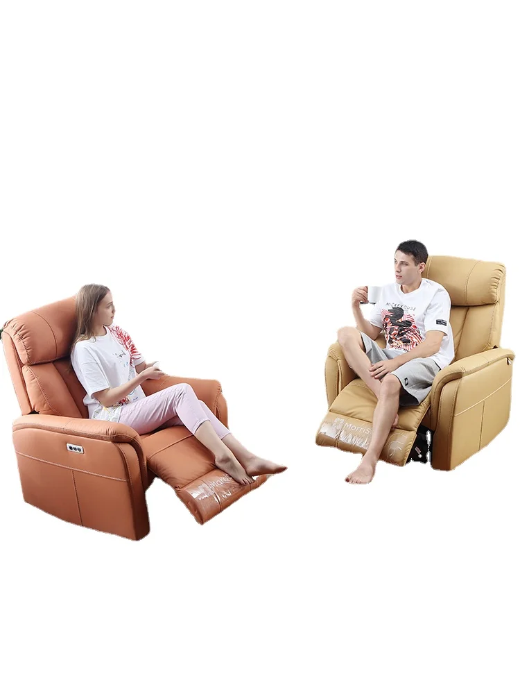 

ZC First-Class Space Sofa Cabin Single Electric Technology Fabric Multifunctional Living Room Recliner