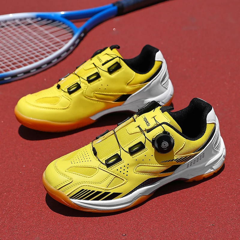 New Professional Unisex Tennis Sneakers Men Badminton Shoes Table Tennis Shoes Breathable Volleyball Sneakers Gym Competition