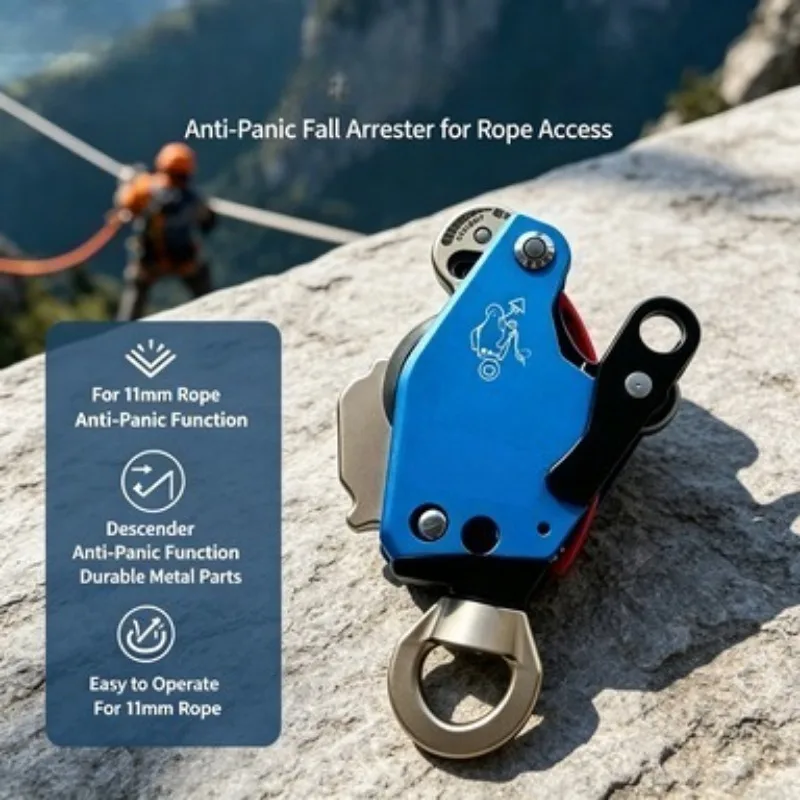 

Electric Slow Descent Hoist Lifter Safe Aerial Lifting Tool For Air Conditioner Outdoor Unit Installation Climbing High Altitude