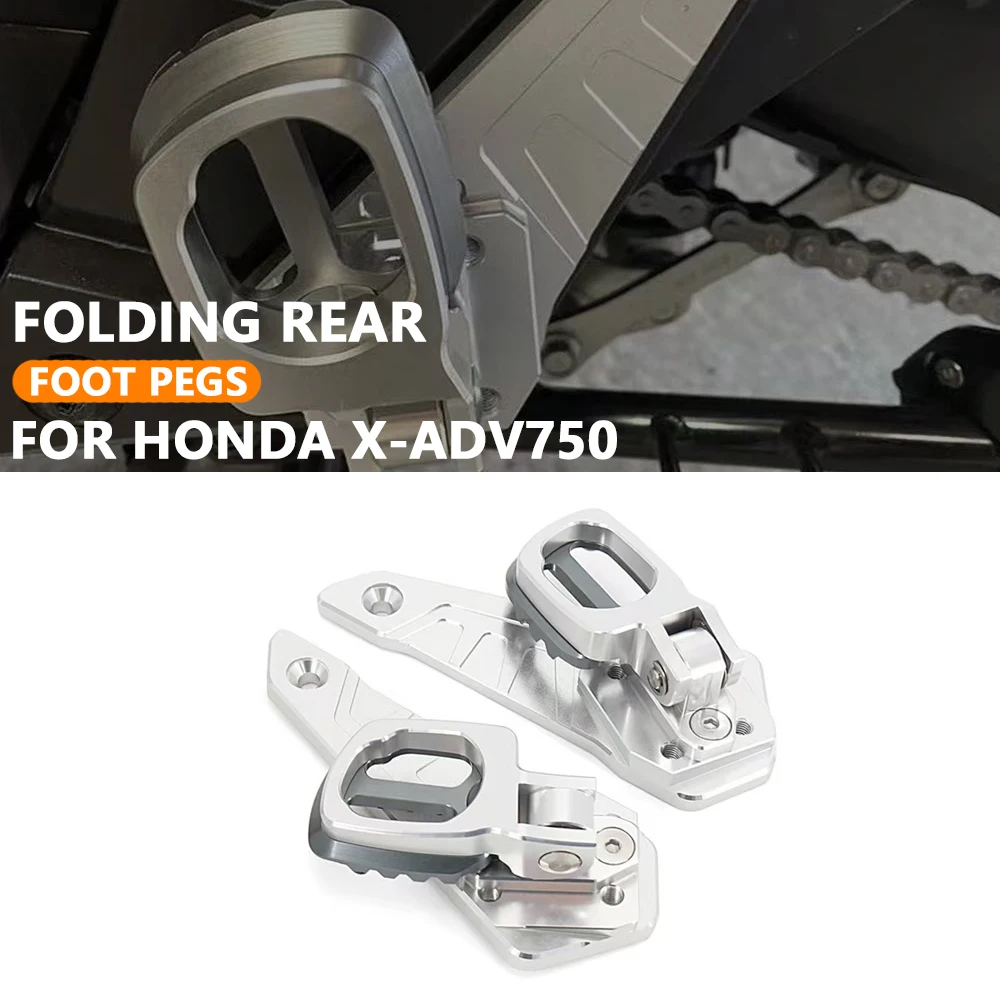 

Rear Pedal Foot Stand Folding Motorcycle Accessories For HONDA XADV 750 Motorcycle Footrests Passenger Foot Assy 2021-2025