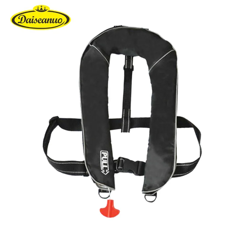 

Daiseanuo Automatic Inflatable Life Jacket with Reflectors Safety Adult Life Vest PFD Survival Buoyancy Aids Fishing