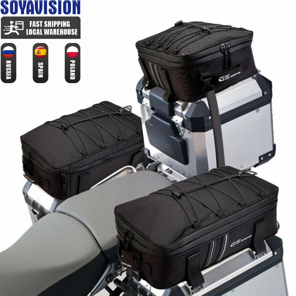 Universal Motorcycle Parts Top Bags For BMW R1200GS F650GS G310GS ADV F750GS F850GS YAMAHA Honda Top Box Bag Side Case Luggage