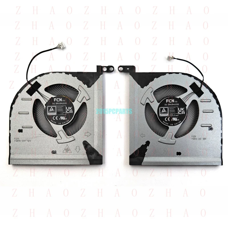 L+ New for Lenovo Legion S7 16IRH8 82Y3 S7 16APH8 82Y4 CPU & GPU Fans 5H40S20943