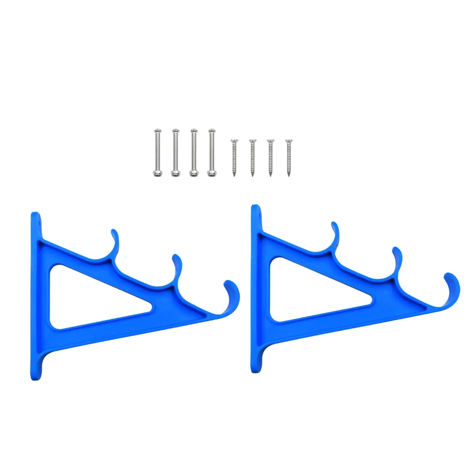 2 Pieces Fishing Rod Storage Rack Weatherproof Durable for Home Vehicle Wall